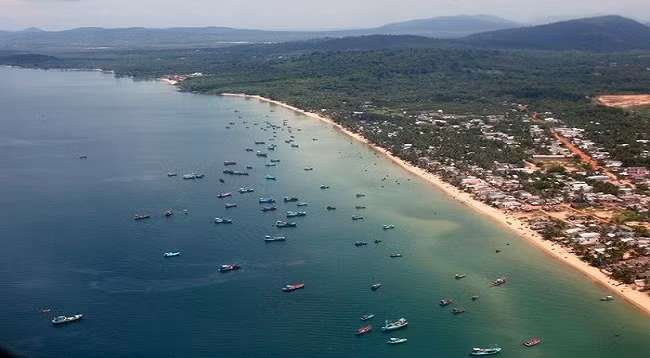 Район рыболовства на северо-востоке острова Фукуок. Фото: vietnamplus.vn