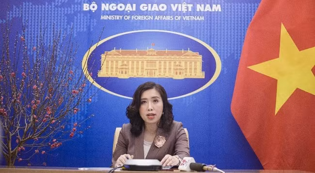 Официальный представитель МИД Вьетнама Ле Тхи Тху Ханг. Фото: baophapluat.vn
