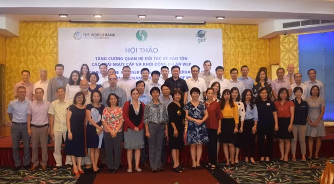 Семинар по запуску проекта. Фото: baotainguyenmoitruong.vn