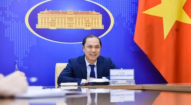 Замминистра иностранных дел Нгуен Куок Зунг. Фото: baoquocte.vn