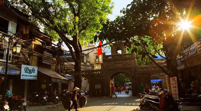 Ворота Куанчыонг - историческое место в старинном квартале Ханоя. Фото: vtr.org.vn