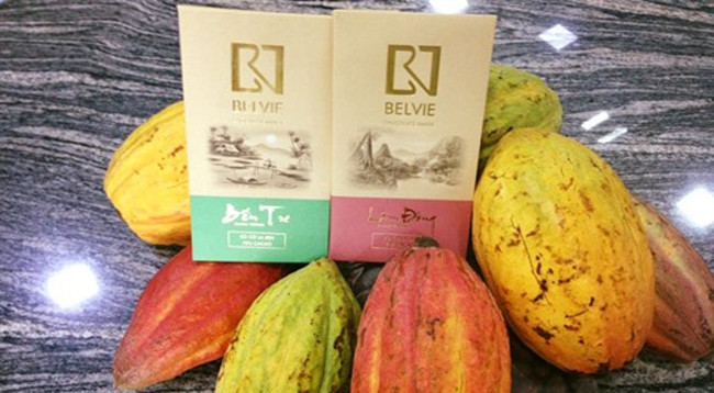 Шоколад Belvie Chocolate. Фото: belviechocolate.com