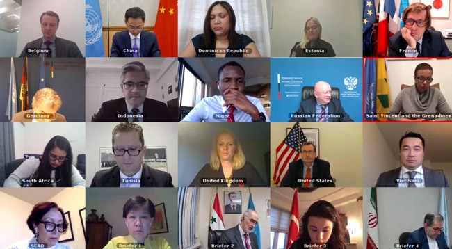 Участники заседаний. Фото: МИД Вьетнама