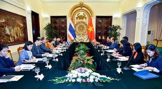 Общий вид политических консультаций. Фото: МИД Вьетнама