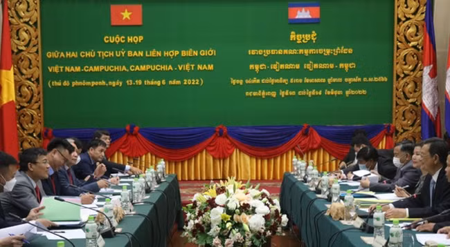 Общий вид заседания. Фото: МИД Вьетнама