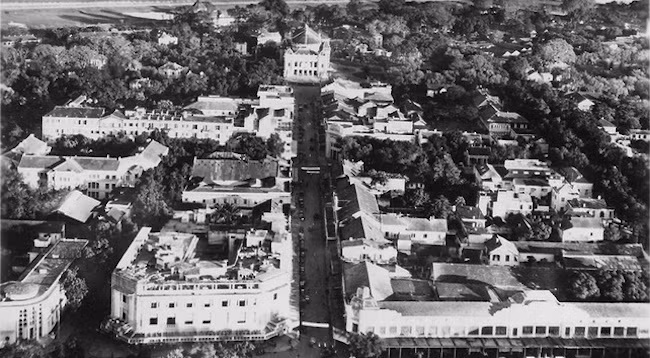 Центр Ханоя в 1930 г. Фото: kienthuc.net.vn