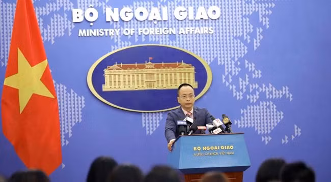 Заместитель официального представителя МИД Доан Кхак Вьет. Фото: МИД Вьетнама