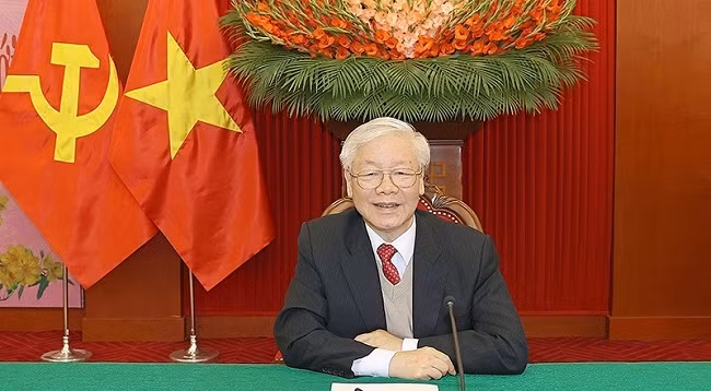Генеральный секретарь ЦК КПВ Нгуен Фу Чонг. Фото: VNA