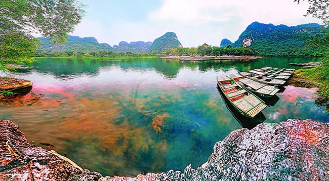 Пейзаж причала Чанган (фотография автора Ле Нгок Бить). Фото: hanoimoi.com.vn