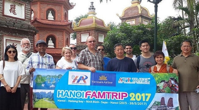 Группа Fam Trip посетила пагоду Чанкуок