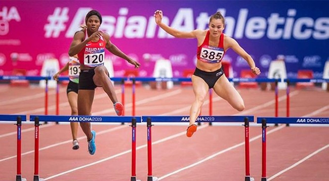Куать Тхи Лан выиграла золотую медаль на Азиатских играх (ASIAD) 2018 года.