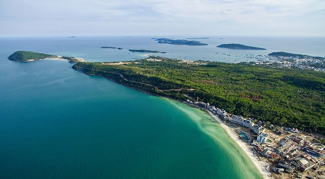 Пляж Кэм расположен на юге острова Фукуок в городке Антхой. Фото: premierphuquoc.com.vn