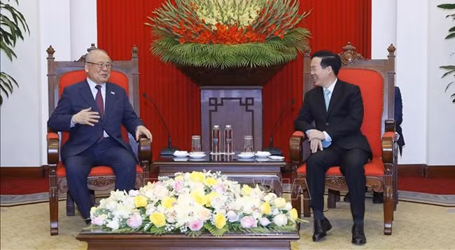 Общий вид приема. Фото: VNA