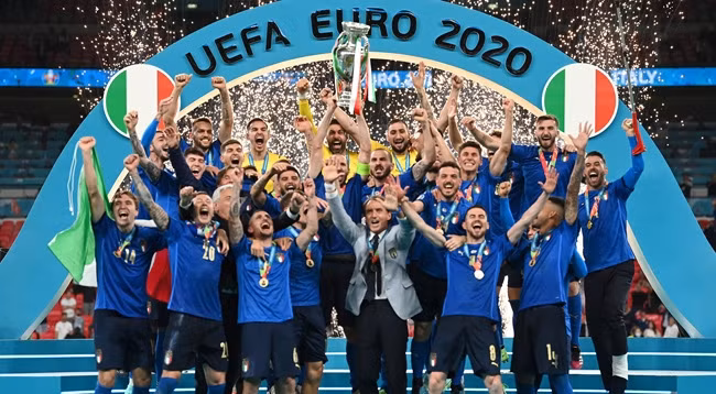 Сборная Италии во второй раз стала чемпионом Европы. Фото: UEFA