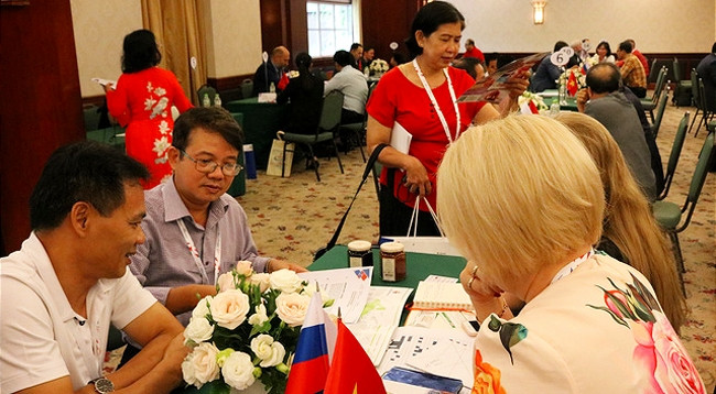 Российские предприятия желают сотрудничать с вьетнамскими предприятиями. Фото: tuoitre.vn