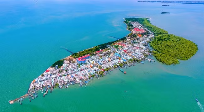 Островная община Тханьан, уезд Канжо.