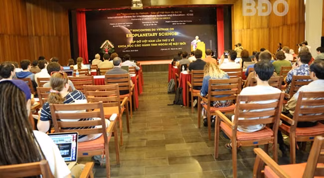 Общий вид семинара. Фото: baobinhdinh.com.vn