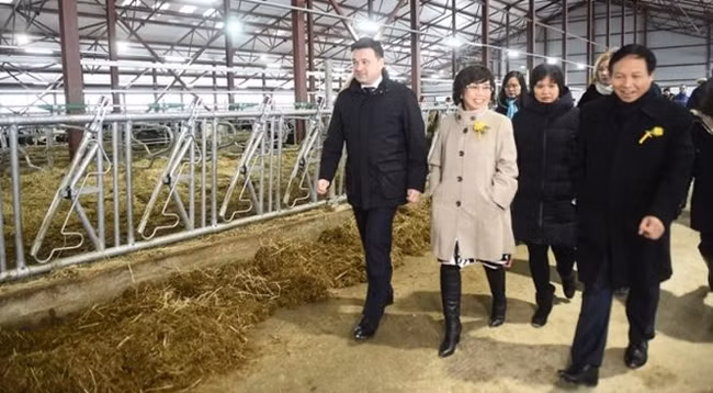 Новый молочный комплекс TH True Milk может начать выпуск молочной продукции в 2018 году. Фото: tienphong.vn