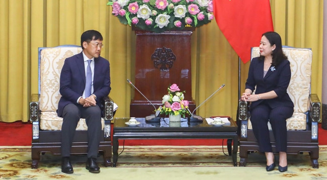 Общий вид приема. Фото: vpctn.gov.vn
