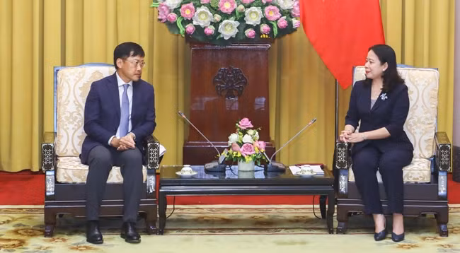 Общий вид приема. Фото: vpctn.gov.vn