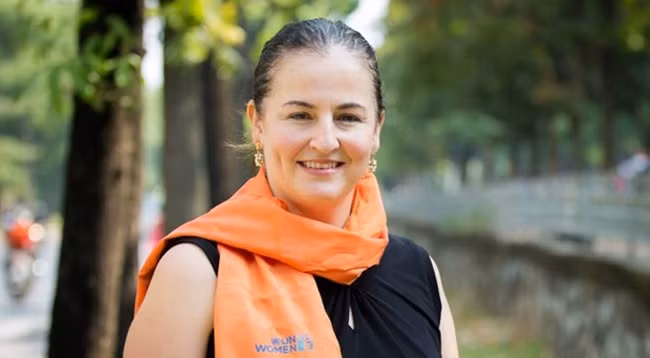 Глава представительства «ООН-женщины» во Вьетнаме Элиза Фернандес. Фото: ООН-женщины во Вьетнаме