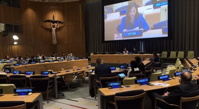 Общий вид заседания. Фото: baoquocte.vn