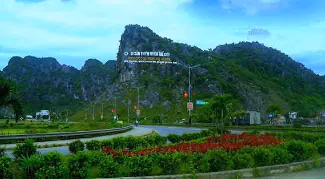 Дорога в национальный парк Фонгня-Кебанг. Фото: baodulich.net.vn