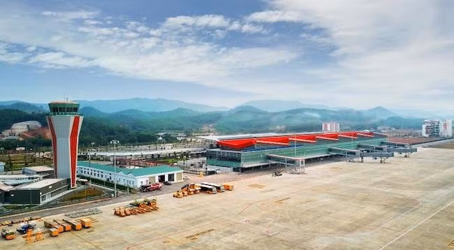 Международный аэропорт Вандон. Фото: VNA