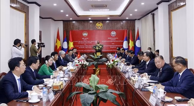 Общий вид переговоров. Фото: VNA