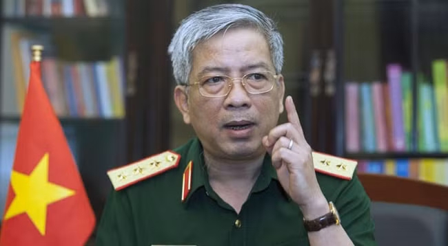 Заместитель министра обороны Вьетнама, генерал-полковник Нгуен Тьи Винь. Фото: news.zing.vn