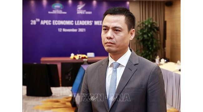 Замминистра иностранных дел Данг Хоанг Жанг. Фото: VNA
