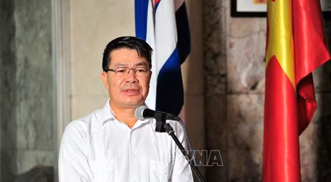 Посол Вьетнама на Кубе Ле Тхань Тунг. Фото: VNA