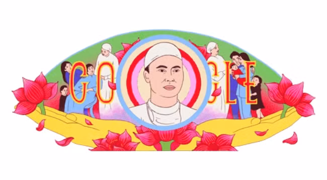 Google создал дудл в честь дня рождения профессора Тон Тхат Тунга