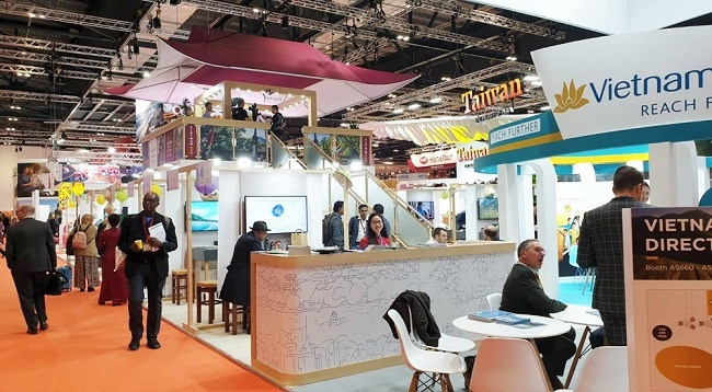 Вьетнамский стенд произвел на посетителей глубокое впечатление. Фото: petrotimes.vn