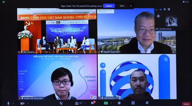 Семинар прошел в очном и онлайн-режиме. Фото: baoquocte.vn