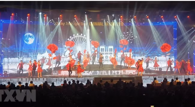 Художественный номер в рамках мероприятия. Фото: VNA