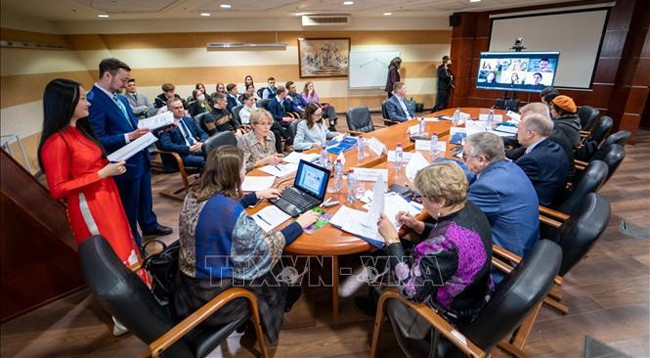 Общий вид конкурса. Фото: VNA