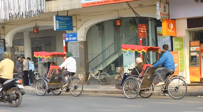 Велорикши создают уникальную черту ханойской культуры. Фото: seatimes.com.vn