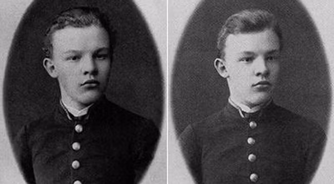 Владимир Ульянов в гимназические годы, 1887 год, Симбирск.