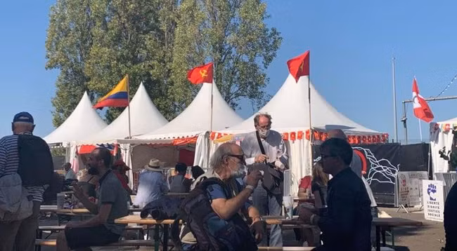 Выставочный стенд газеты «Нянзан».