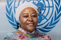 Глава представительства «ООН-женщин» во Вьетнаме Каролин Ньямайемомбе. Фото: ВИА 