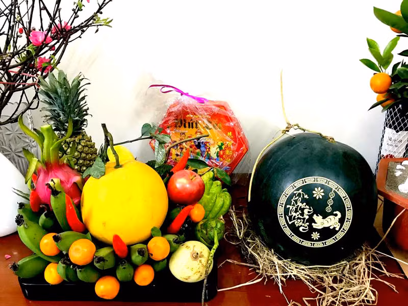 Традиционные обычаи вьетнамцев по встрече Тэта ảnh 7