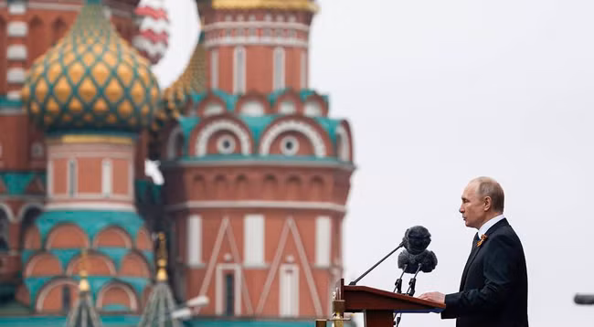 На Красной площади в Москве проходит парад Победы ảnh 3