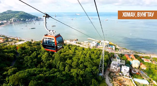 10 идеальных туристических мест, чтобы полюбоваться Вьетнамом с высоты канатной дороги ảnh 8