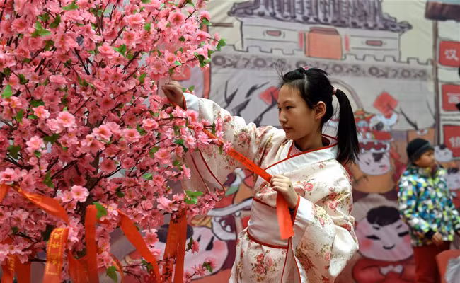 Атмосфера Нового года в Китае ảnh 2