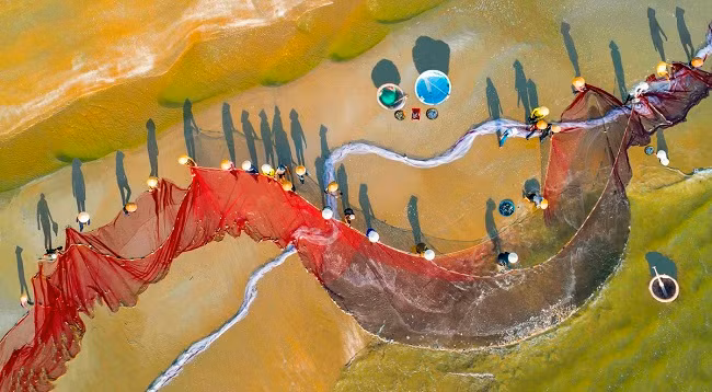 Аэрофотосъемки Вьетнама завоевали награды на Международном фотоконкурсе ảnh 5 Аэрофотосъемки Вьетнама завоевали награды на Международном фотоконкурсе ảnh 5