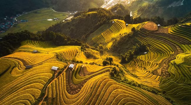 Аэрофотосъемки Вьетнама завоевали награды на Международном фотоконкурсе ảnh 4 Аэрофотосъемки Вьетнама завоевали награды на Международном фотоконкурсе ảnh 4