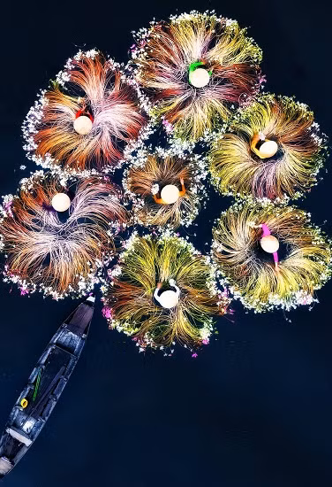 Аэрофотосъемки Вьетнама завоевали награды на Международном фотоконкурсе ảnh 10 Аэрофотосъемки Вьетнама завоевали награды на Международном фотоконкурсе ảnh 10