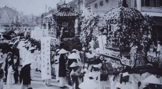 Фотографии, посвященные традиционным культурным мероприятиям в Ханое в былые времена ảnh 5