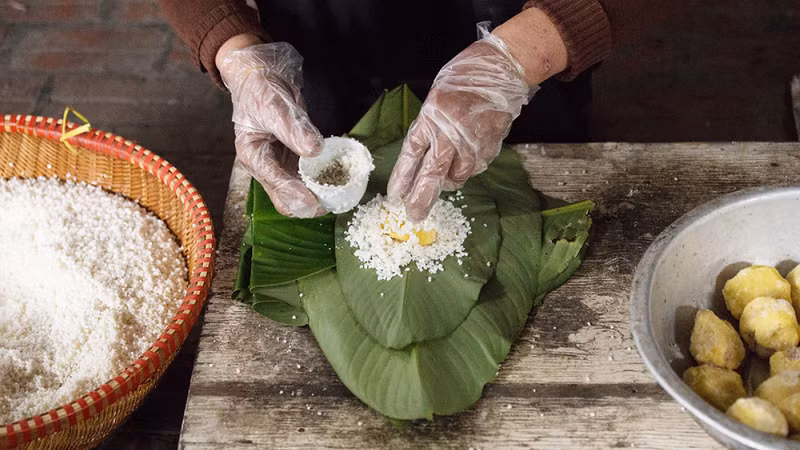 Традиционные ремесленные деревни в Ханое пронизаны атмосферой Тэта ảnh 3